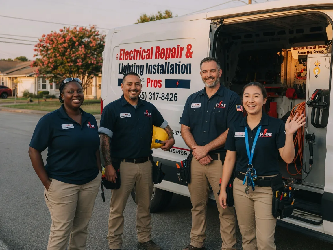 Licensed Electrician company in Yancey, TX